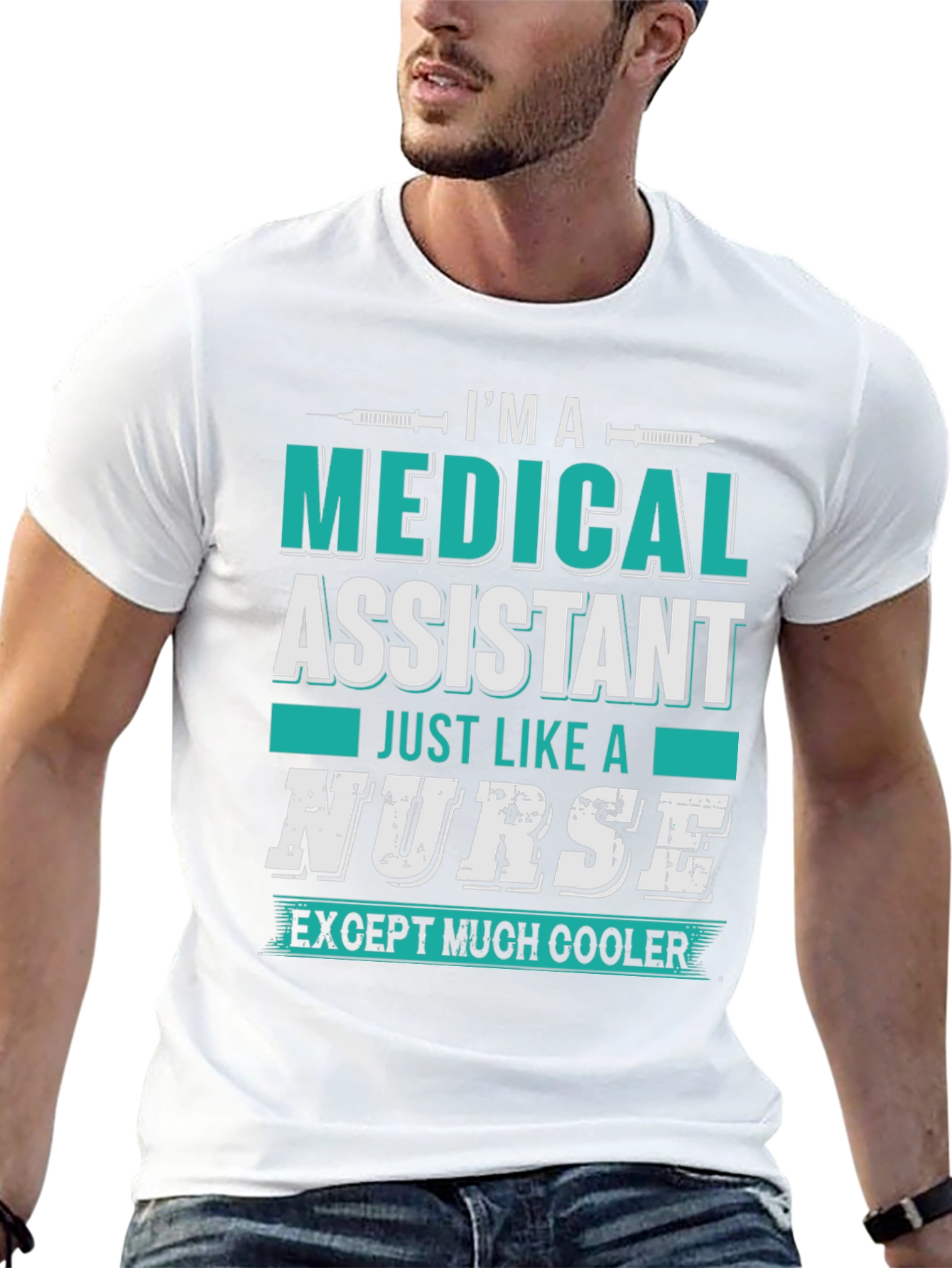 Camiseta: Soy Asistente Médico ¡Mucho Más Cool!