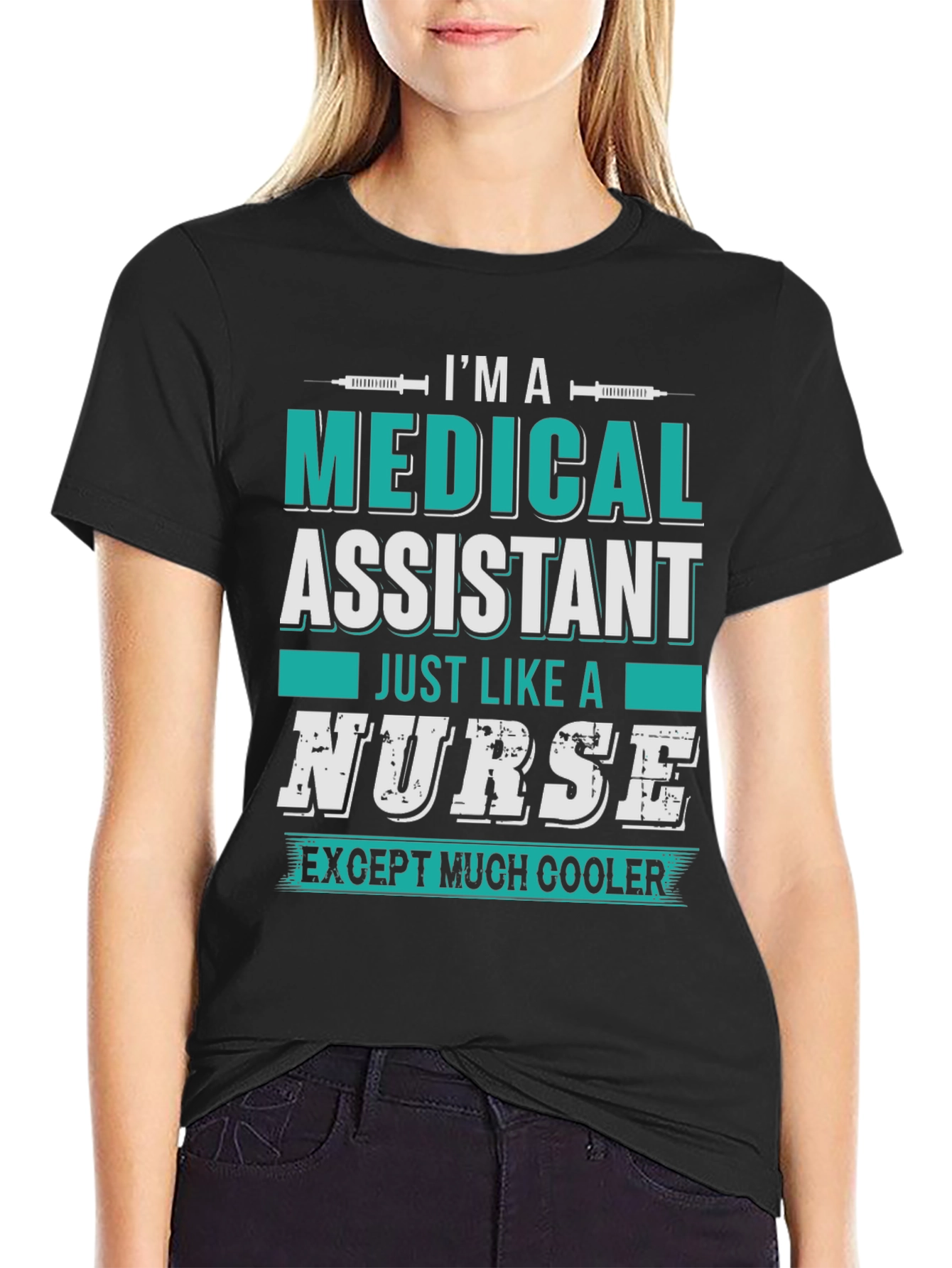 Camiseta: Soy Asistente Médico ¡Mucho Más Cool!
