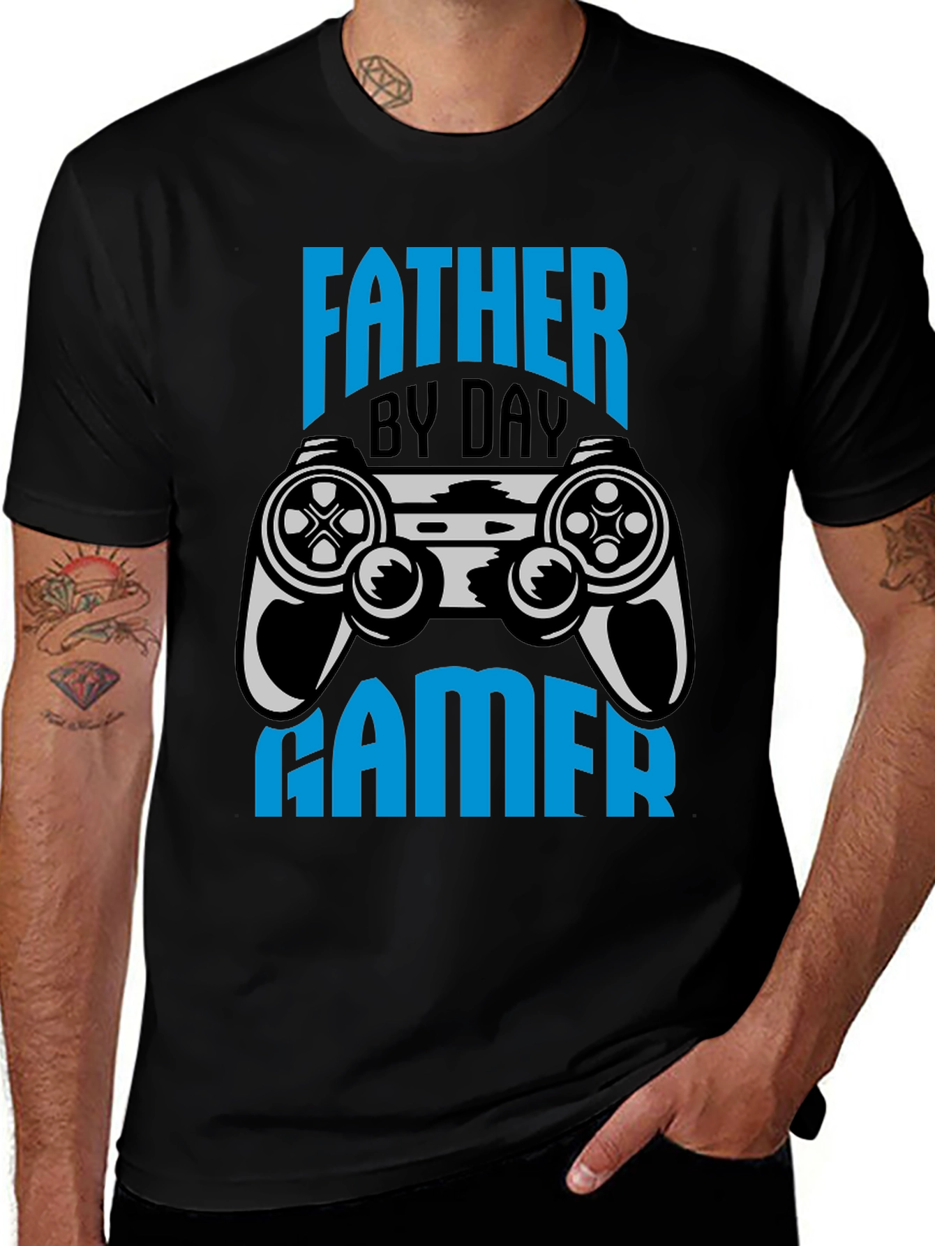 Camiseta Padre Gamer - Regalo Día del Padre