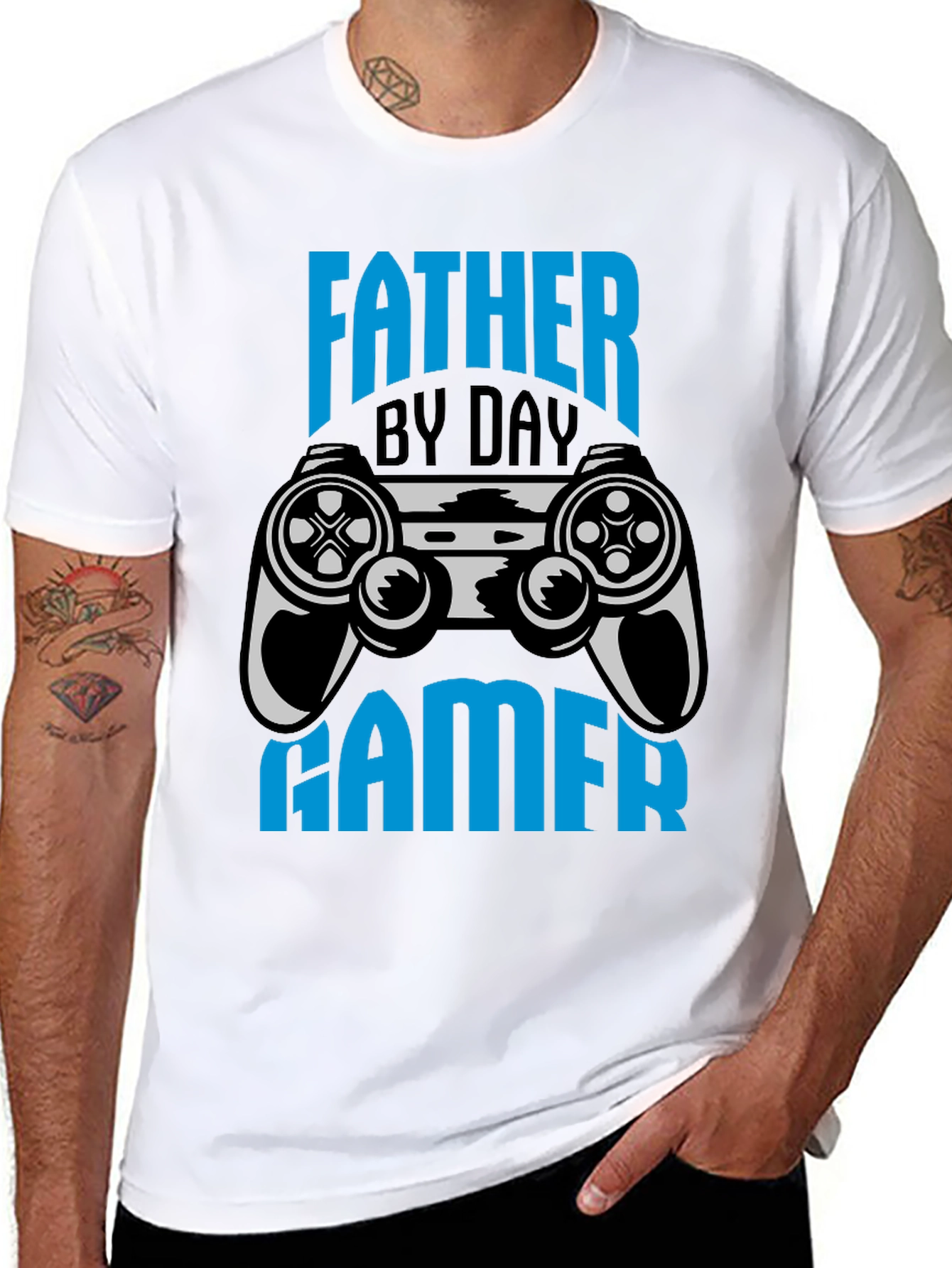 Camiseta Padre Gamer - Regalo Día del Padre