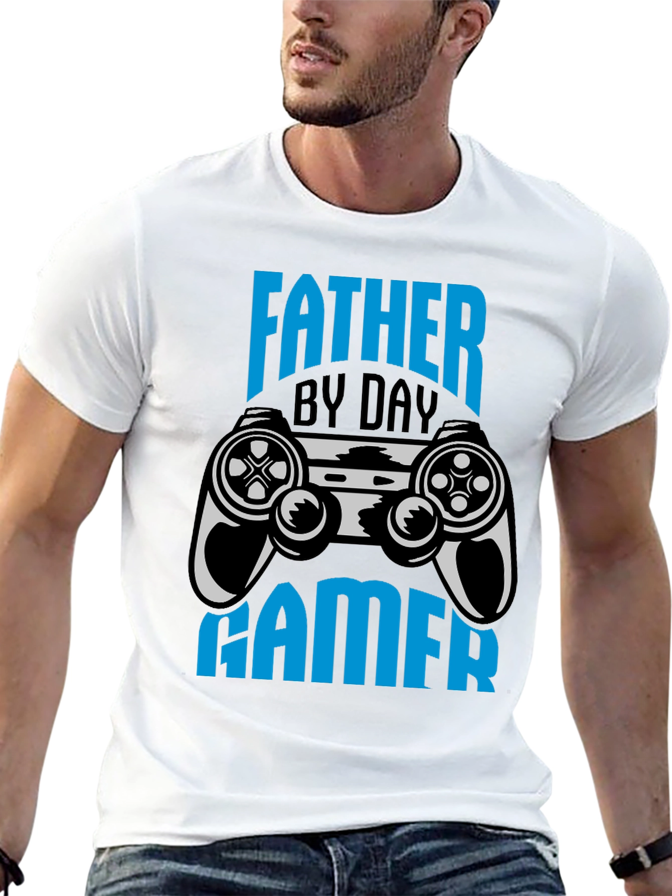 Camiseta Padre Gamer - Regalo Día del Padre