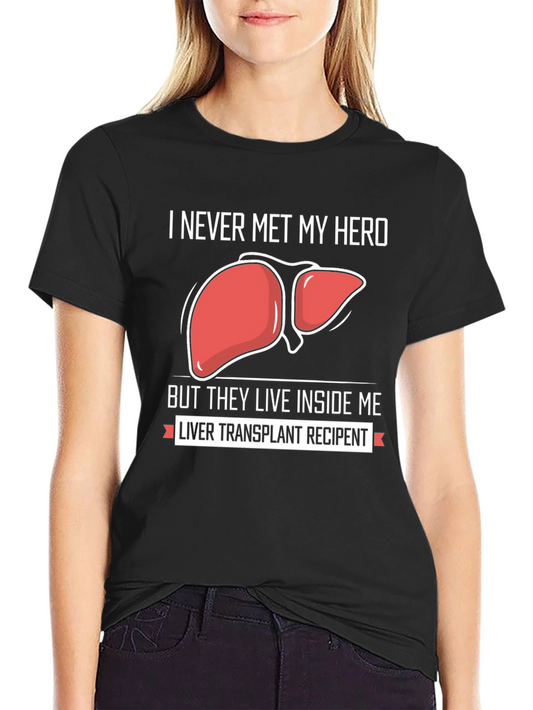 Camiseta Héroe Trasplante de Hígado
