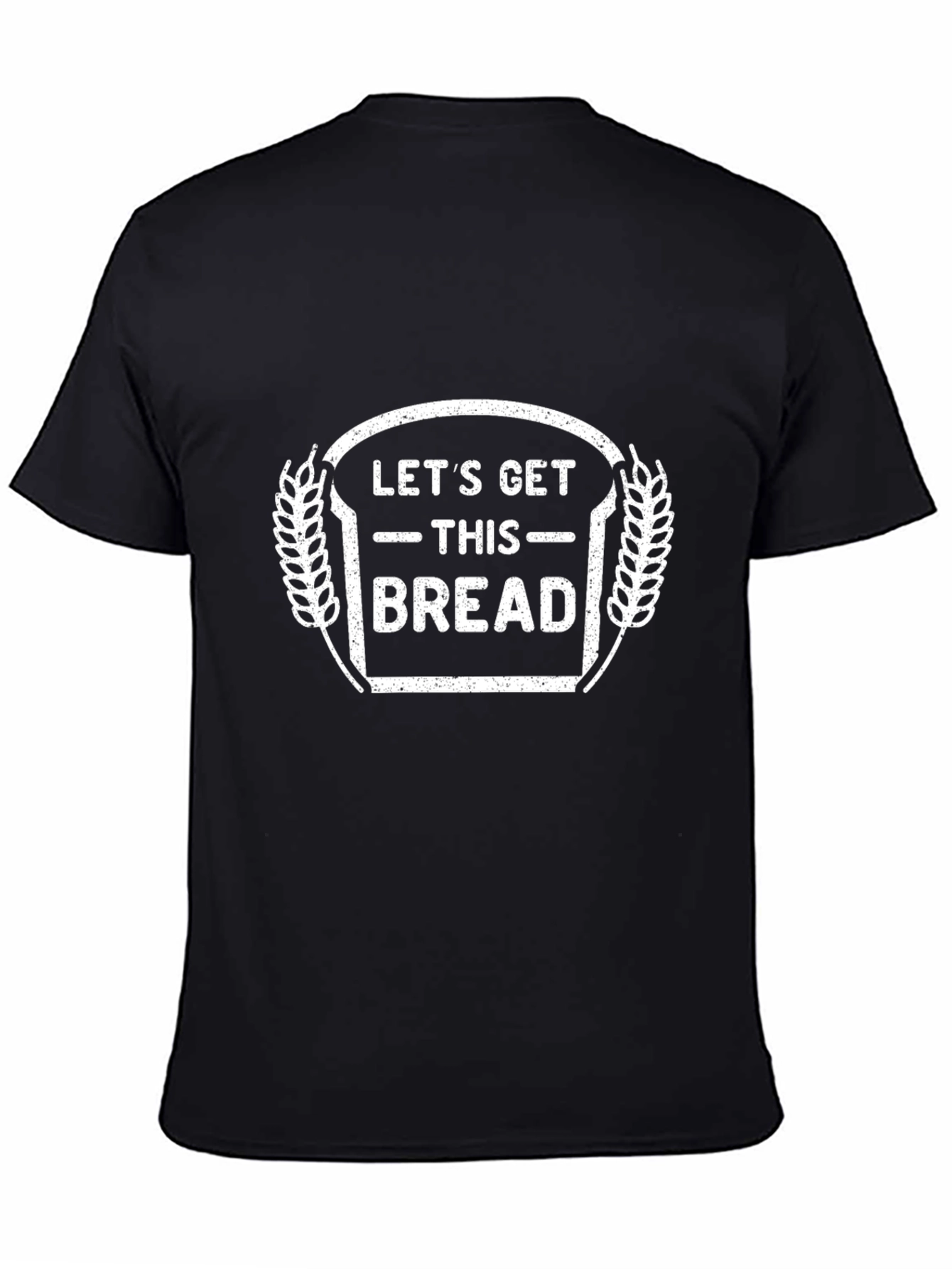Camiseta Negra Lets Get This Bread