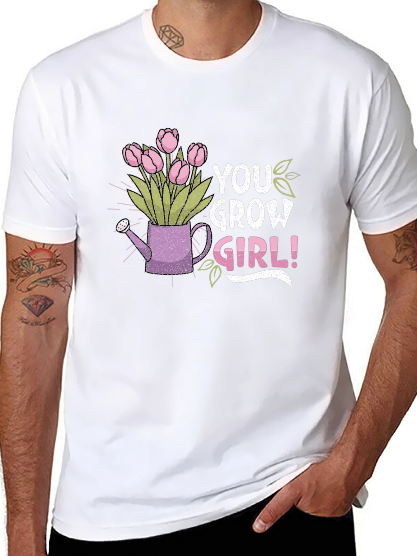 Camiseta Negra You Grow Girl!