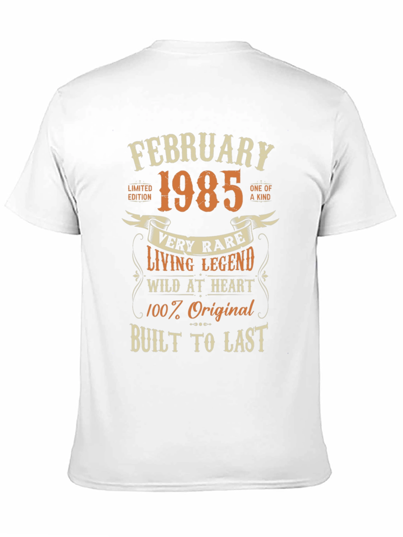 Camiseta Febrero 1985 - Leyenda Viviente Edición Limitada