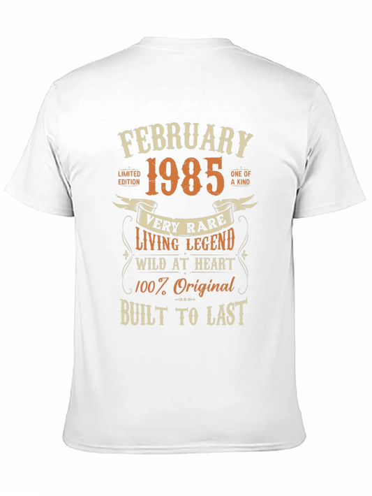 Camiseta Febrero 1985 - Leyenda Viviente Edición Limitada
