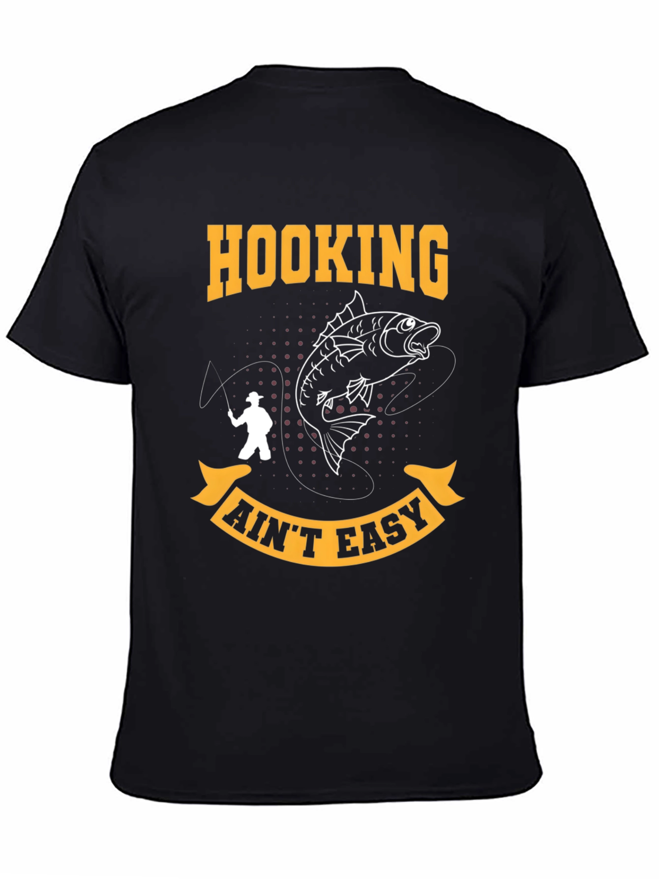 Camiseta Hooking Aint Easy para Pescadores