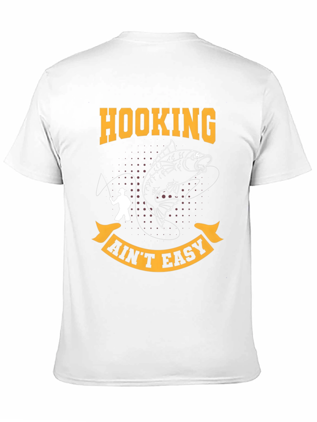 Camiseta Hooking Aint Easy para Pescadores