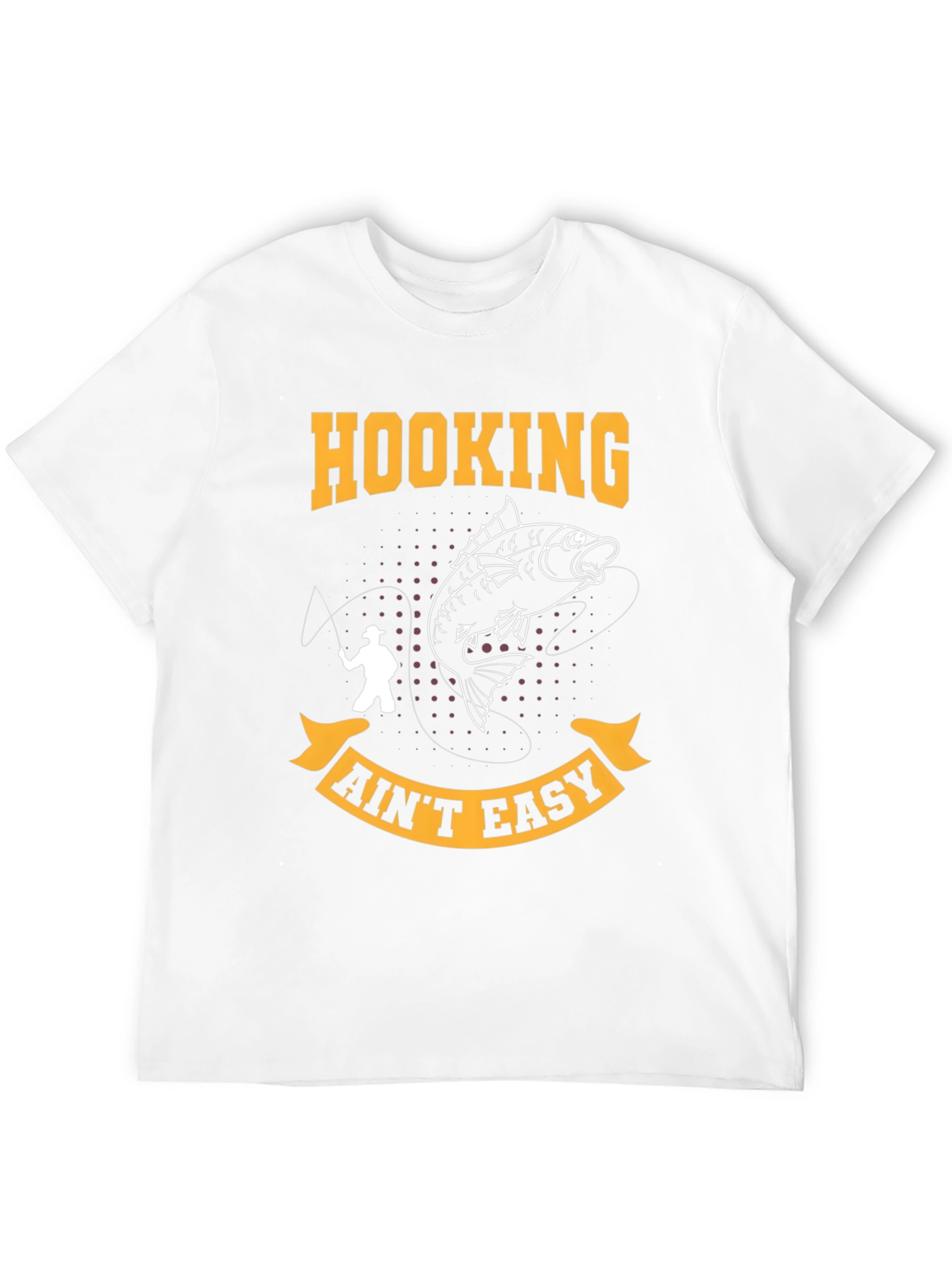 Camiseta Hooking Aint Easy para Pescadores