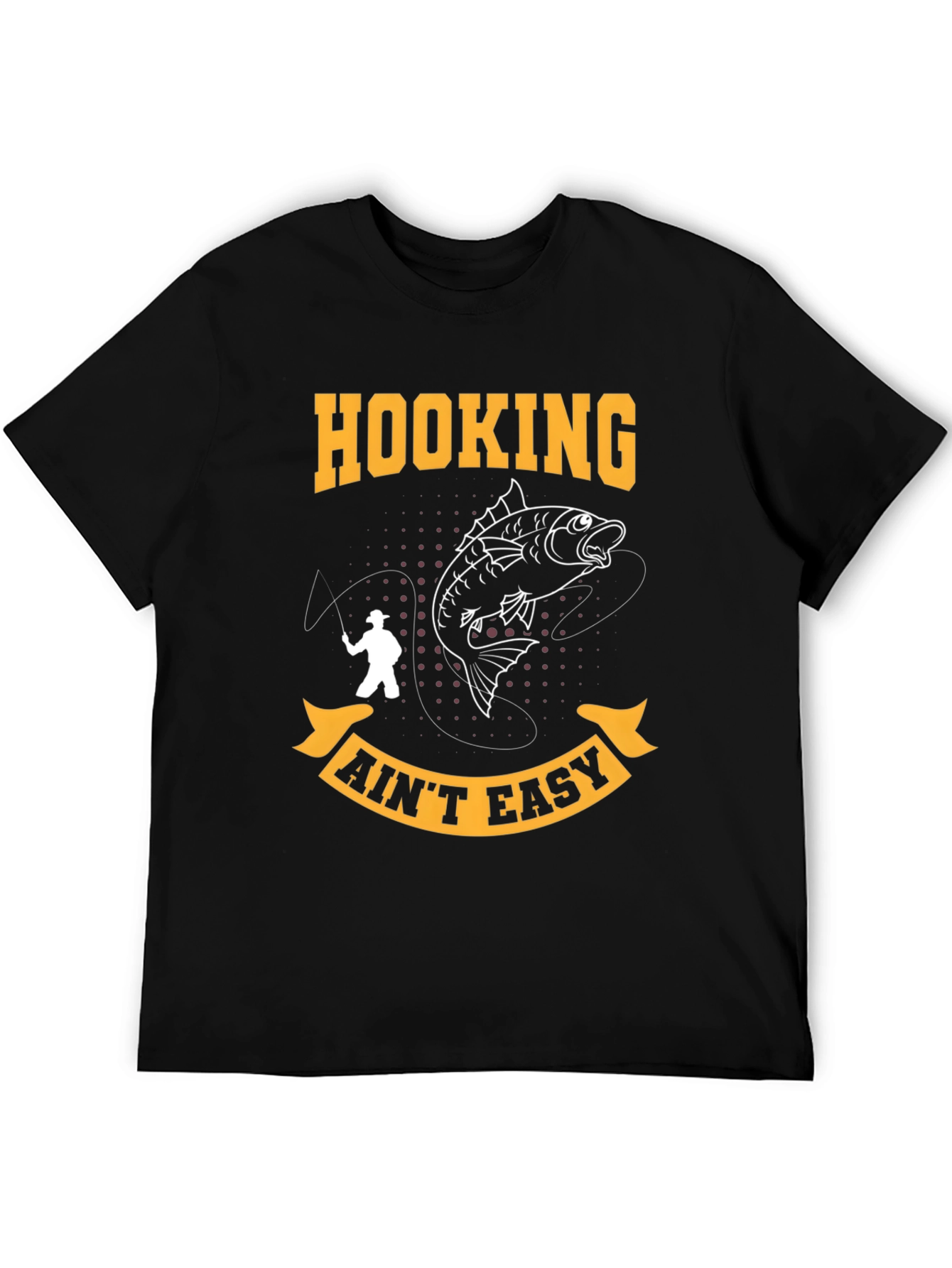 Camiseta Hooking Aint Easy para Pescadores