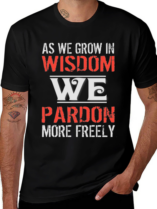 Camiseta Negra con Diseño de Sabiduría