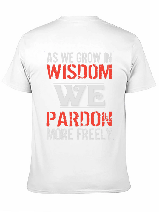Camiseta Negra con Diseño de Sabiduría