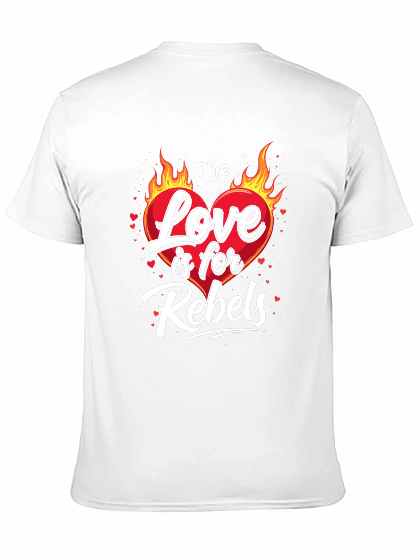 Camiseta Negra: El Amor es para Rebeldes