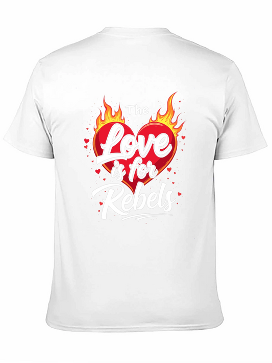 Camiseta Negra: El Amor es para Rebeldes