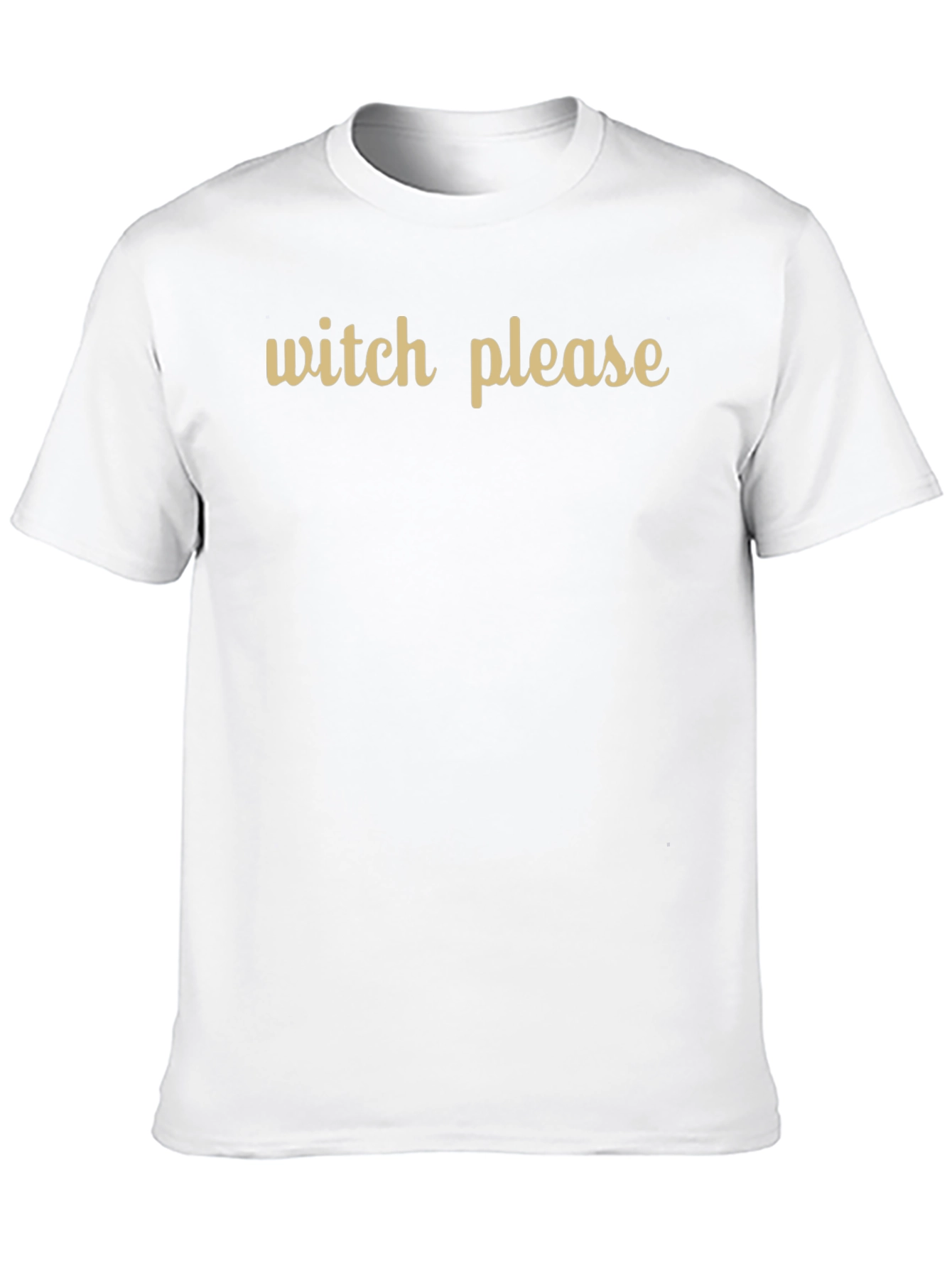 Camiseta Negra Witch Please - Estilo Casual