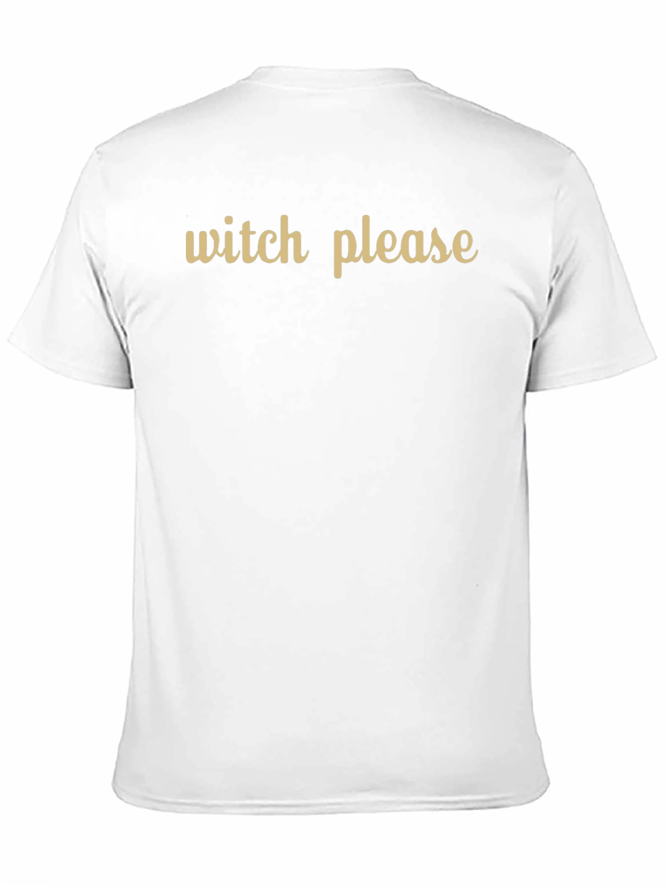 Camiseta Negra Witch Please - Estilo Casual