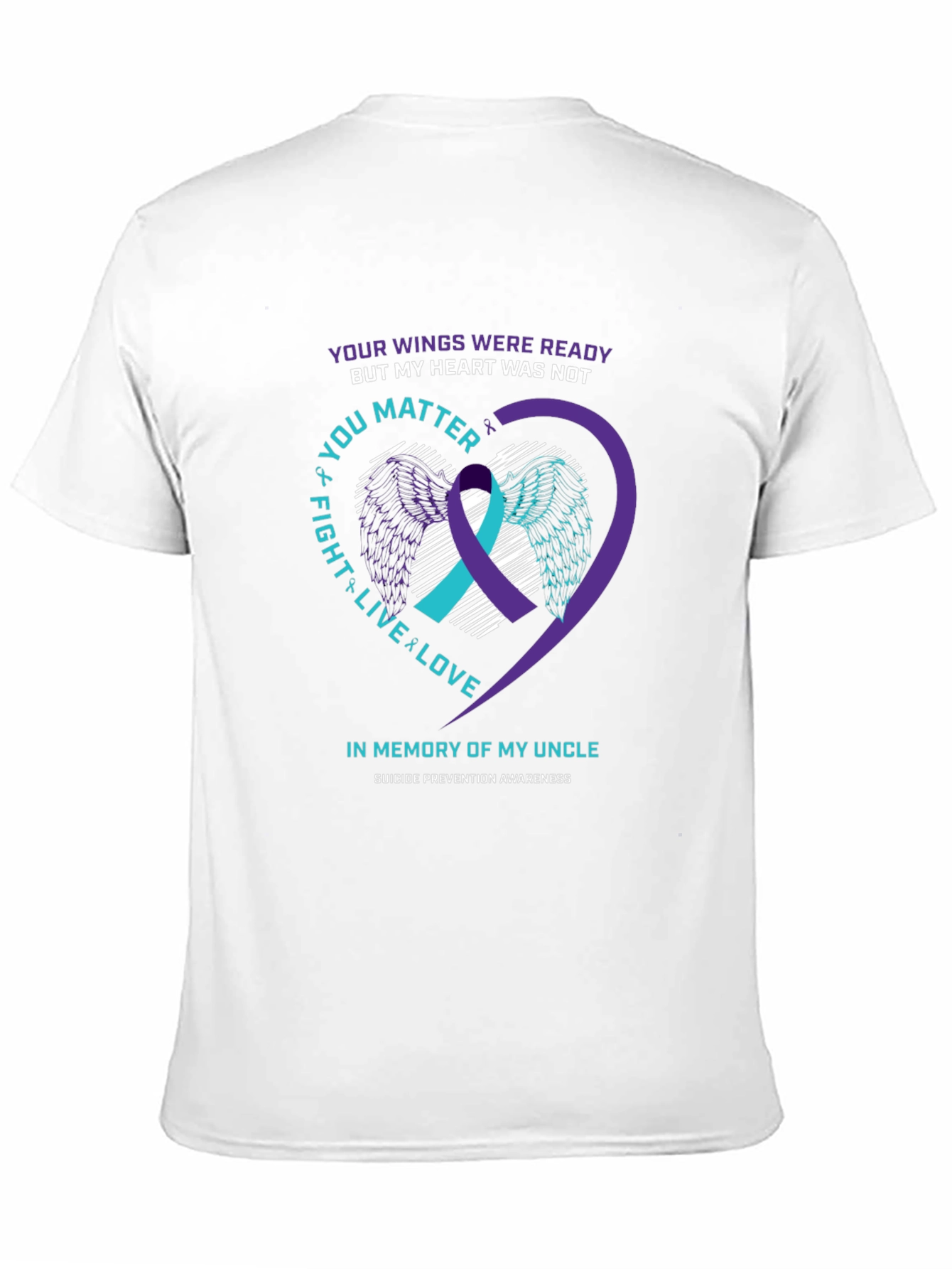 Camiseta Conmemorativa Prevención del Suicidio