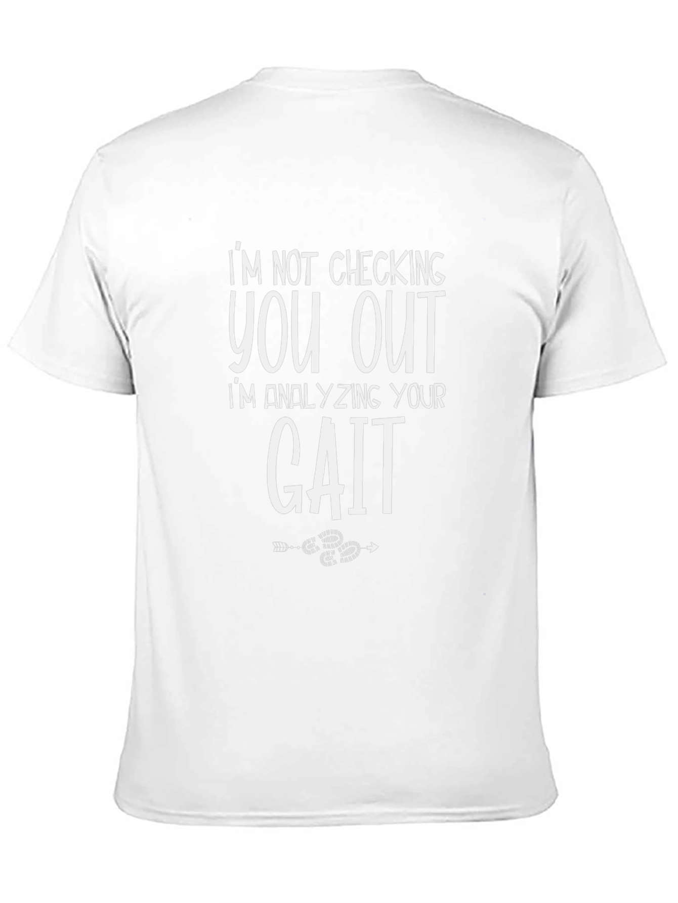 Camiseta Negra: Analizo Tu Marcha No Te Miro