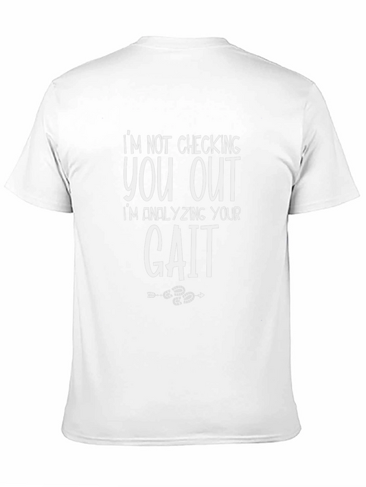 Camiseta Negra: Analizo Tu Marcha No Te Miro