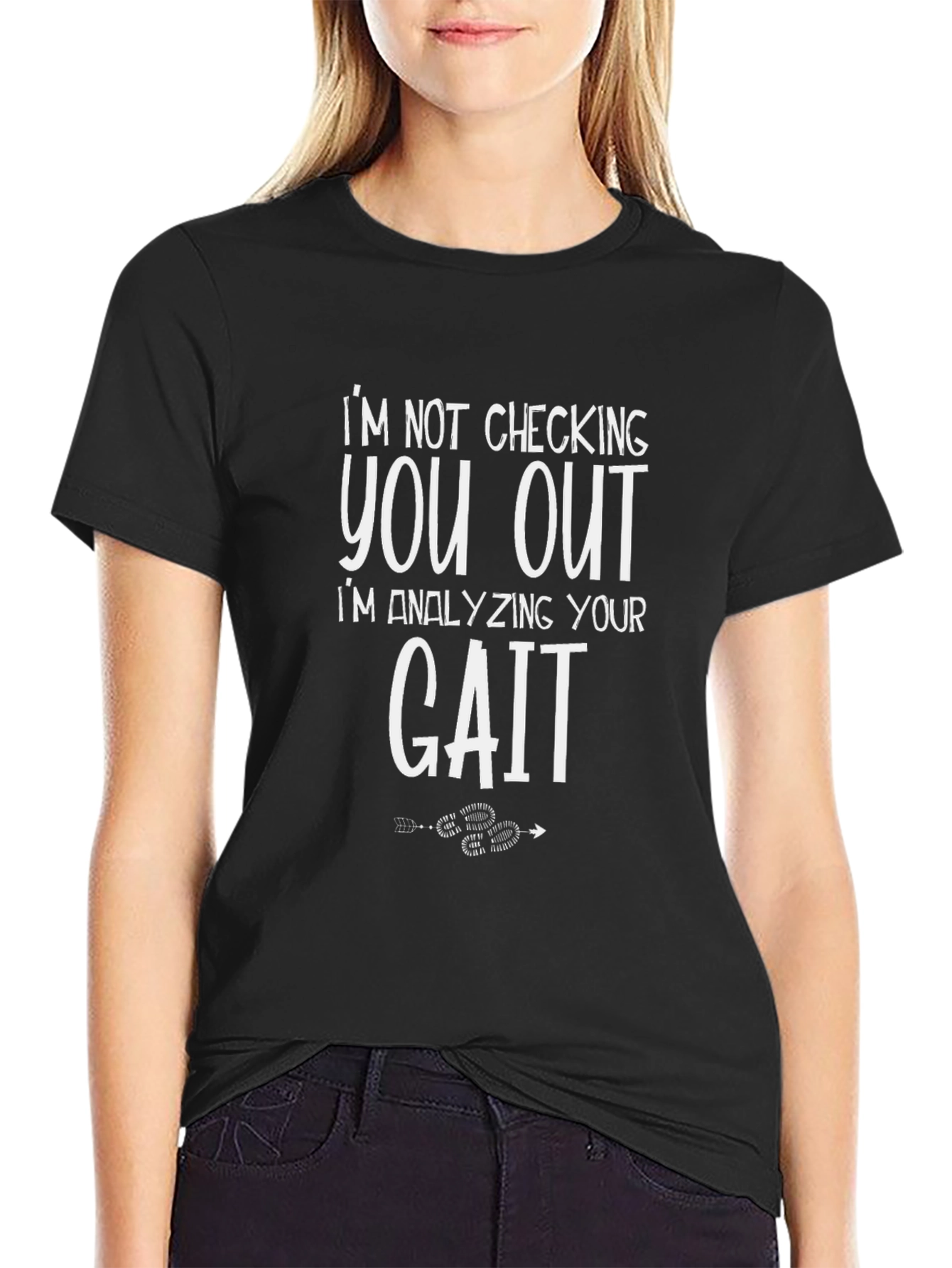 Camiseta Negra: Analizo Tu Marcha No Te Miro