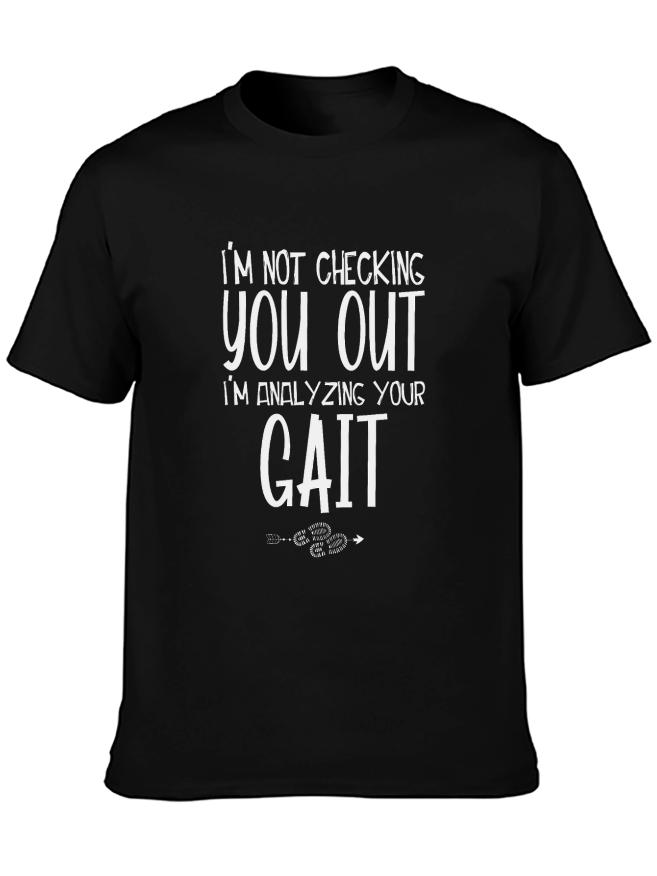 Camiseta Negra: Analizo Tu Marcha No Te Miro