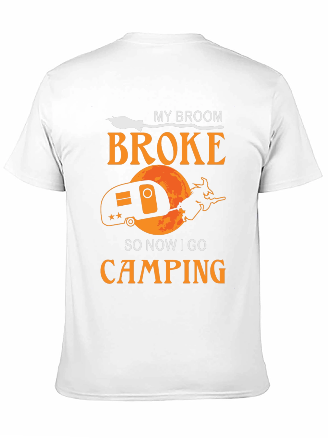 Camiseta Halloween Camping Bruja