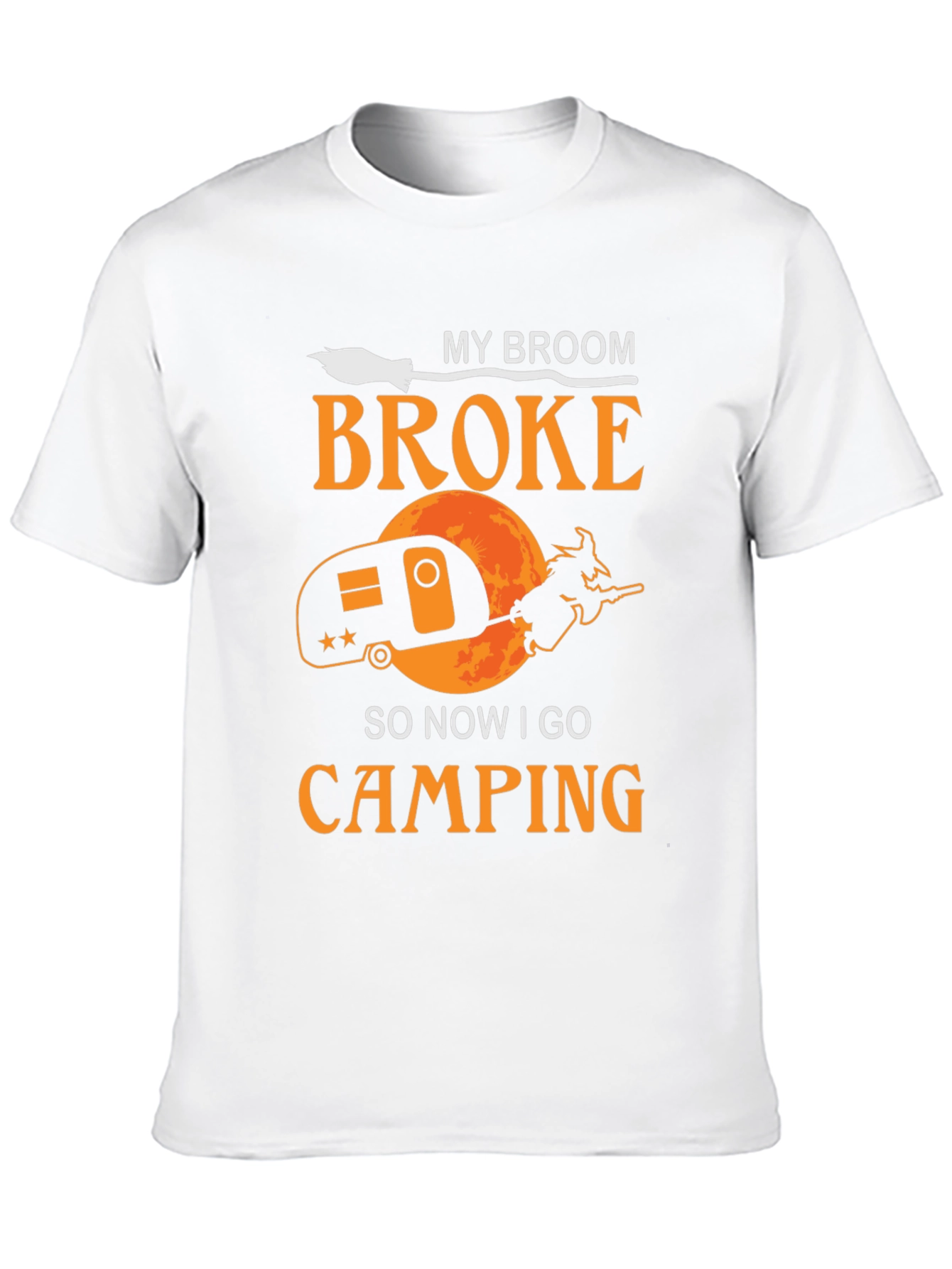 Camiseta Halloween Camping Bruja