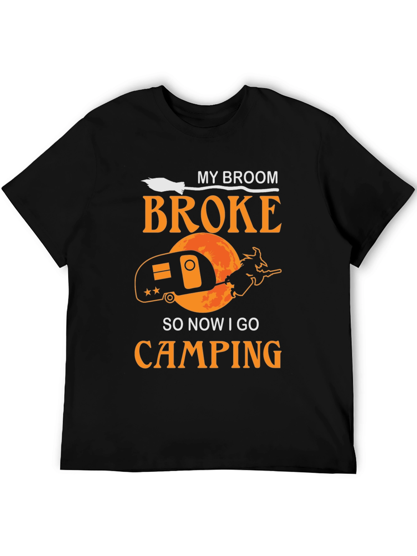 Camiseta Halloween Camping Bruja