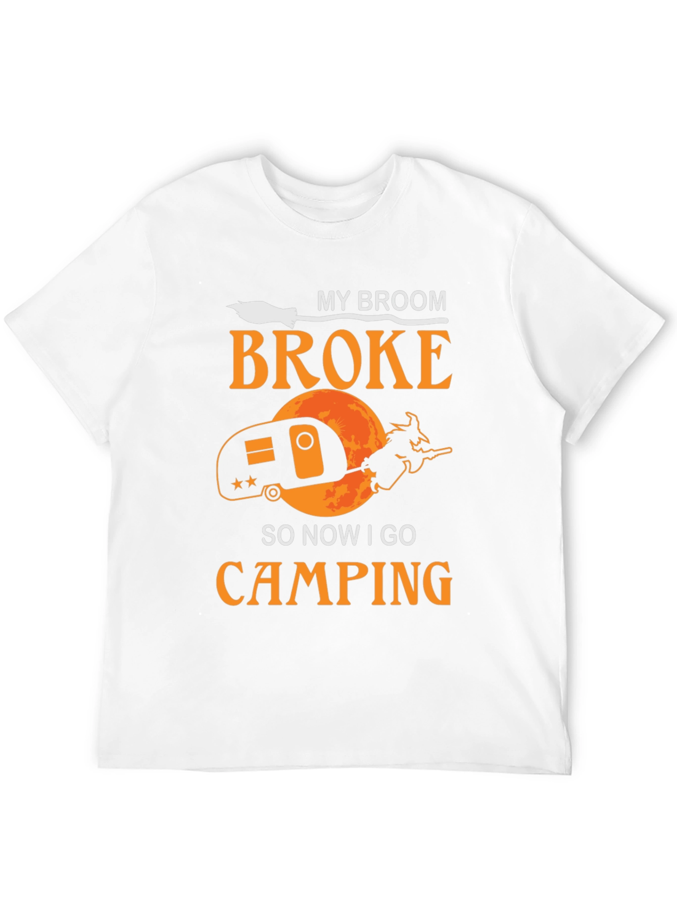 Camiseta Halloween Camping Bruja