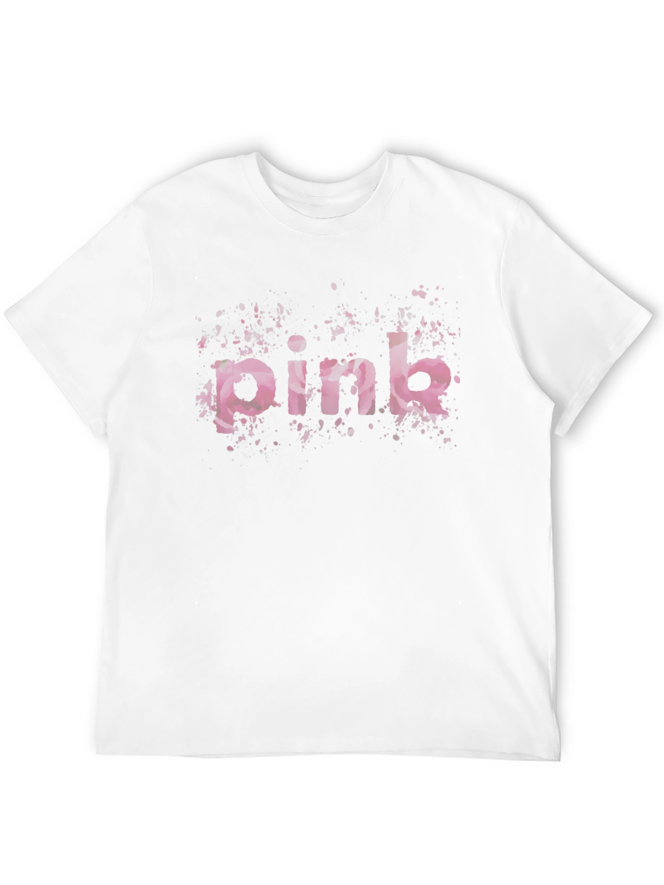 Camiseta Negra Estampada Pink Floral