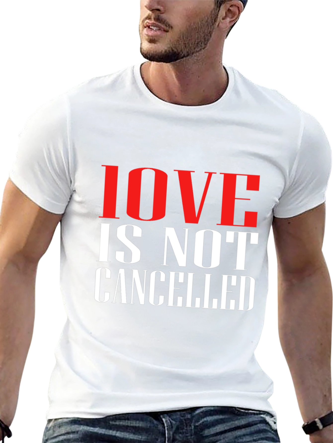 Camiseta Negra: Love is Not Cancelled
