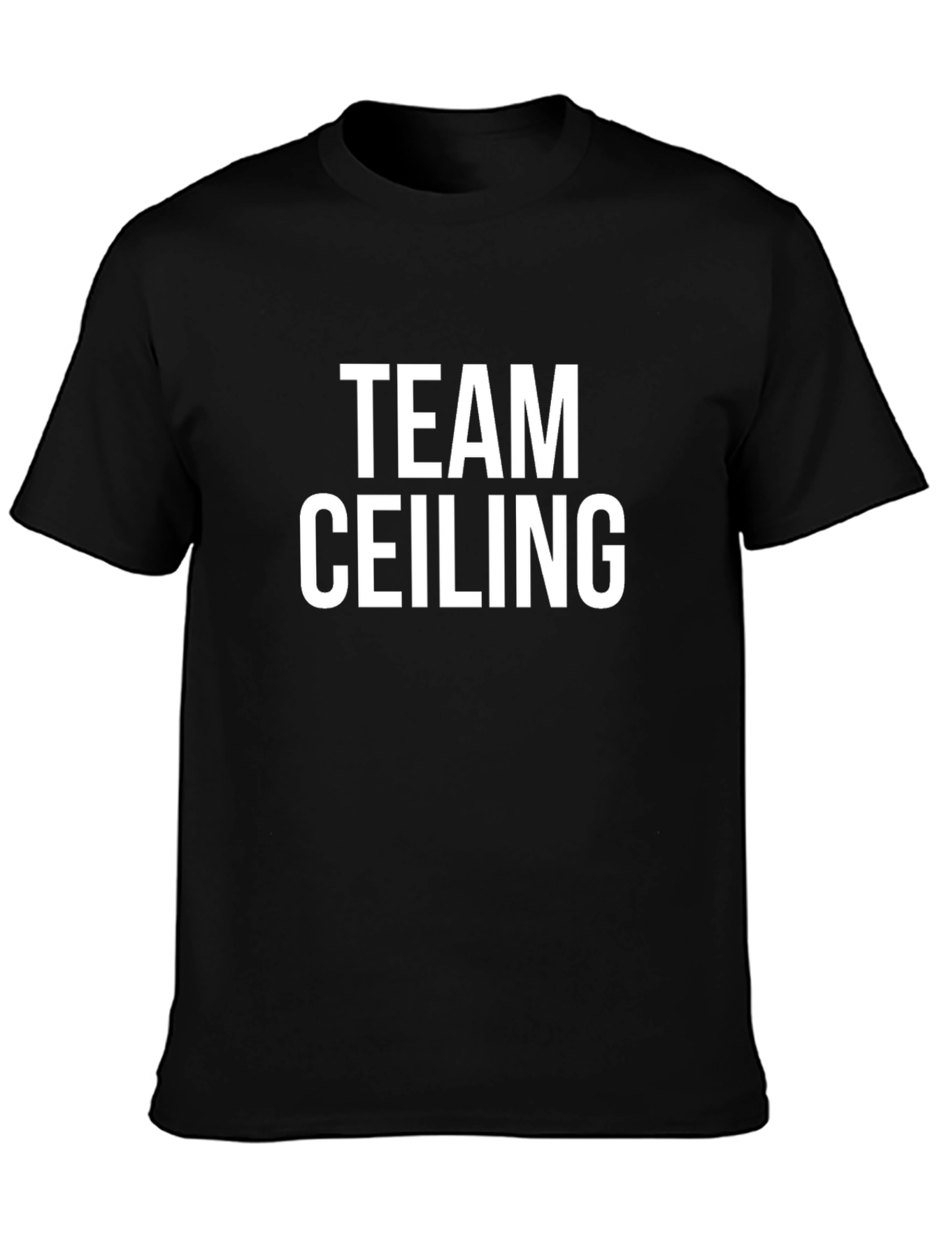 Camiseta Negra Team Ceiling