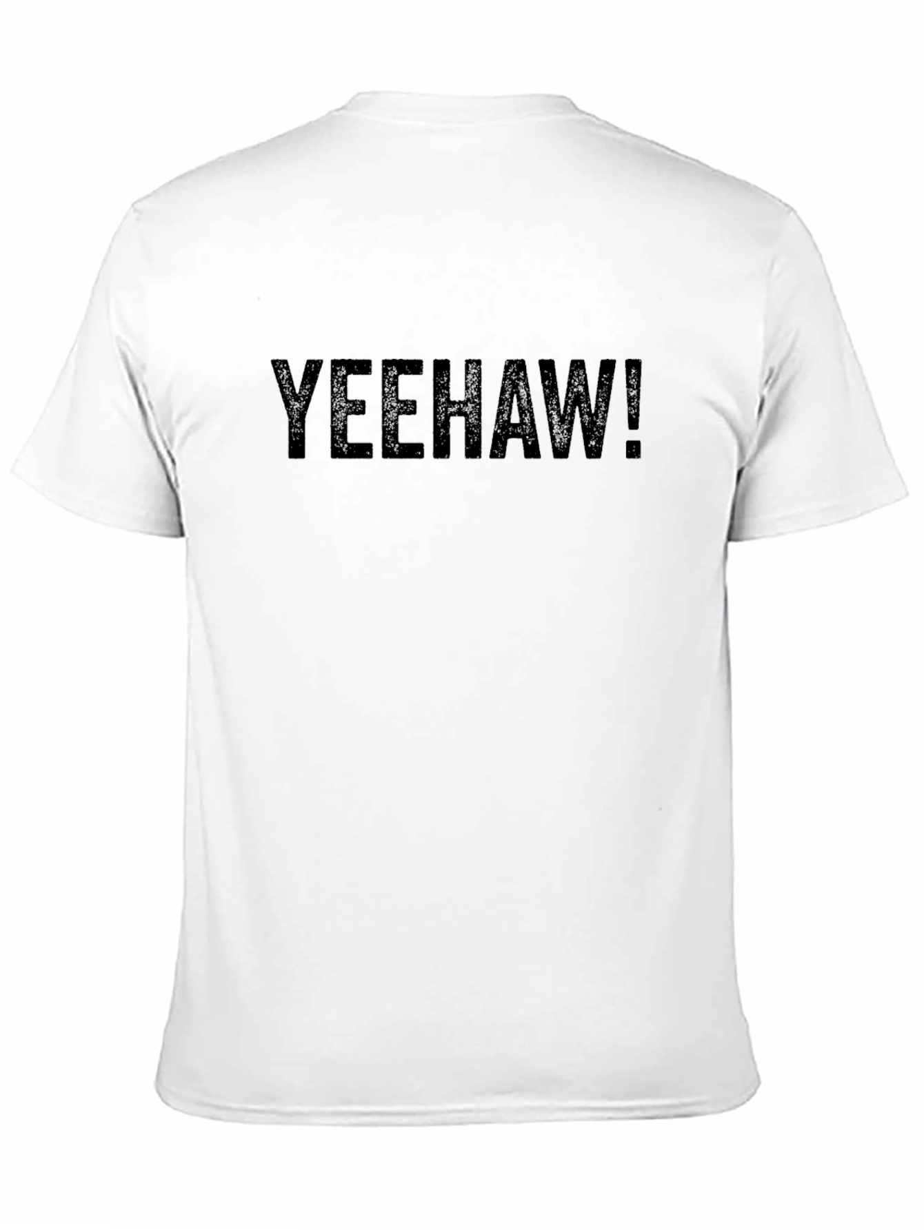 Camiseta Negra Yeehaw! Casual