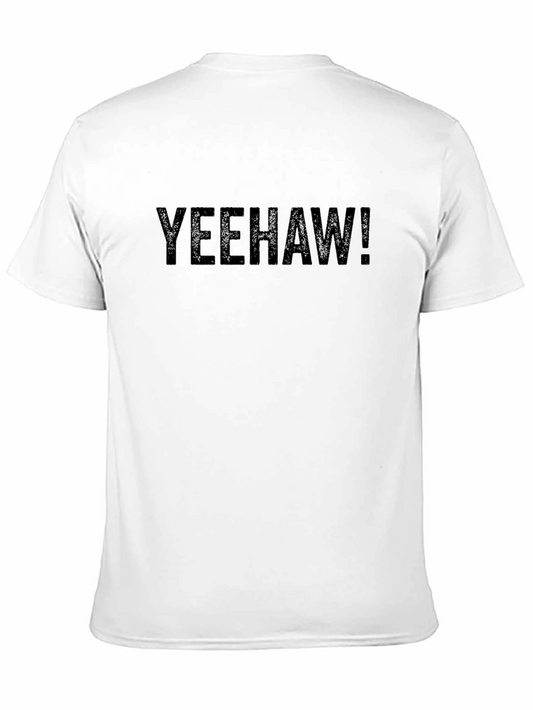 Camiseta Negra Yeehaw! Casual