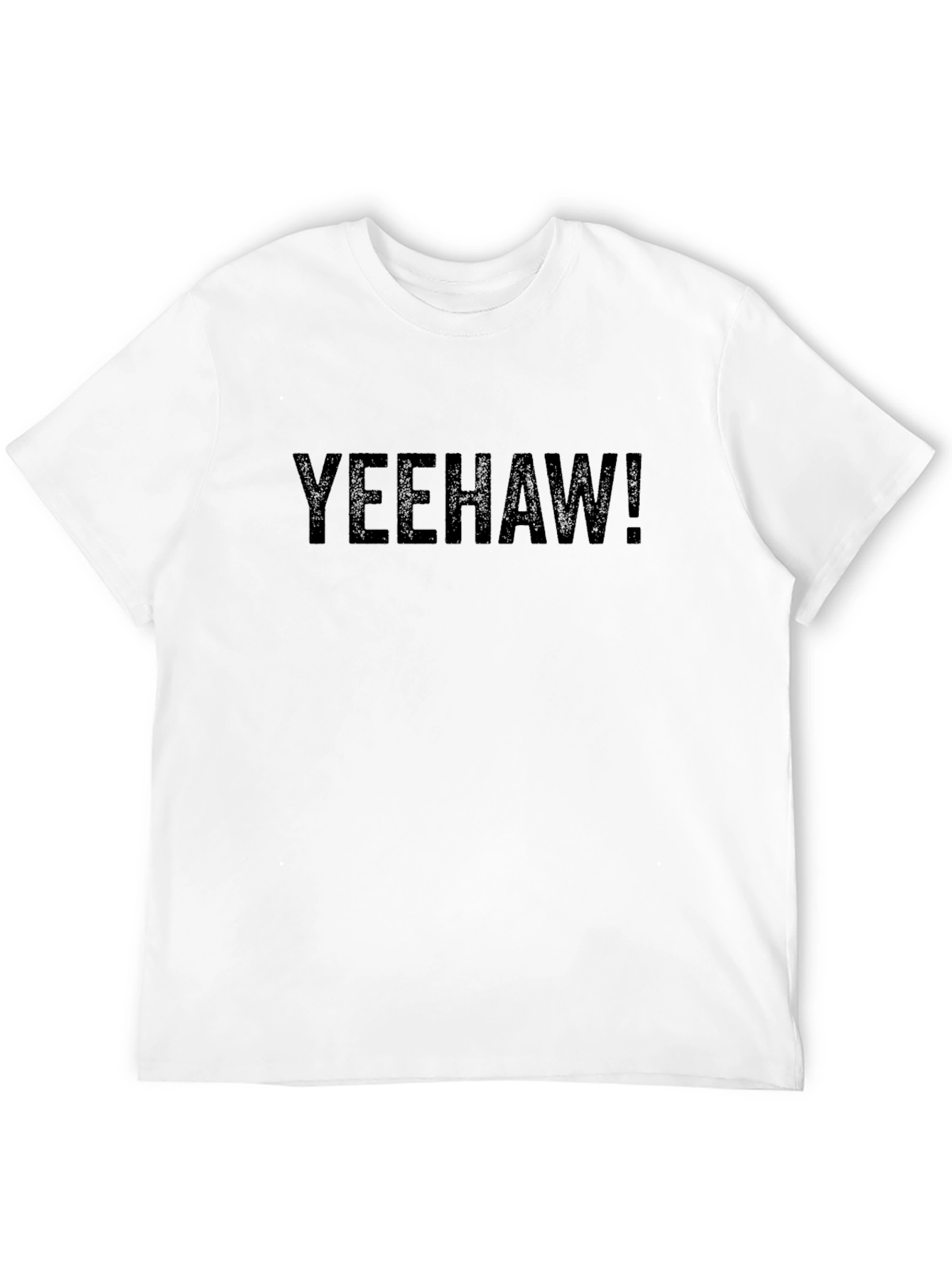 Camiseta Negra Yeehaw! Casual