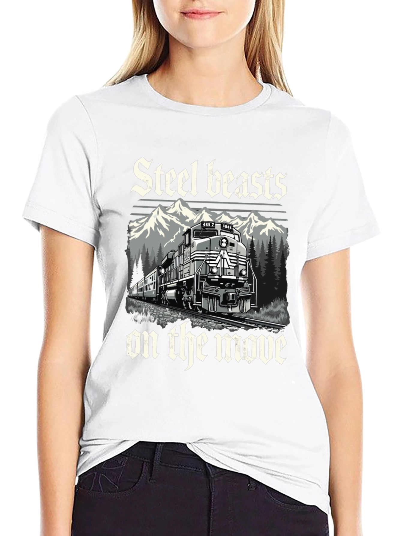 Camiseta Negra Bestias de Acero