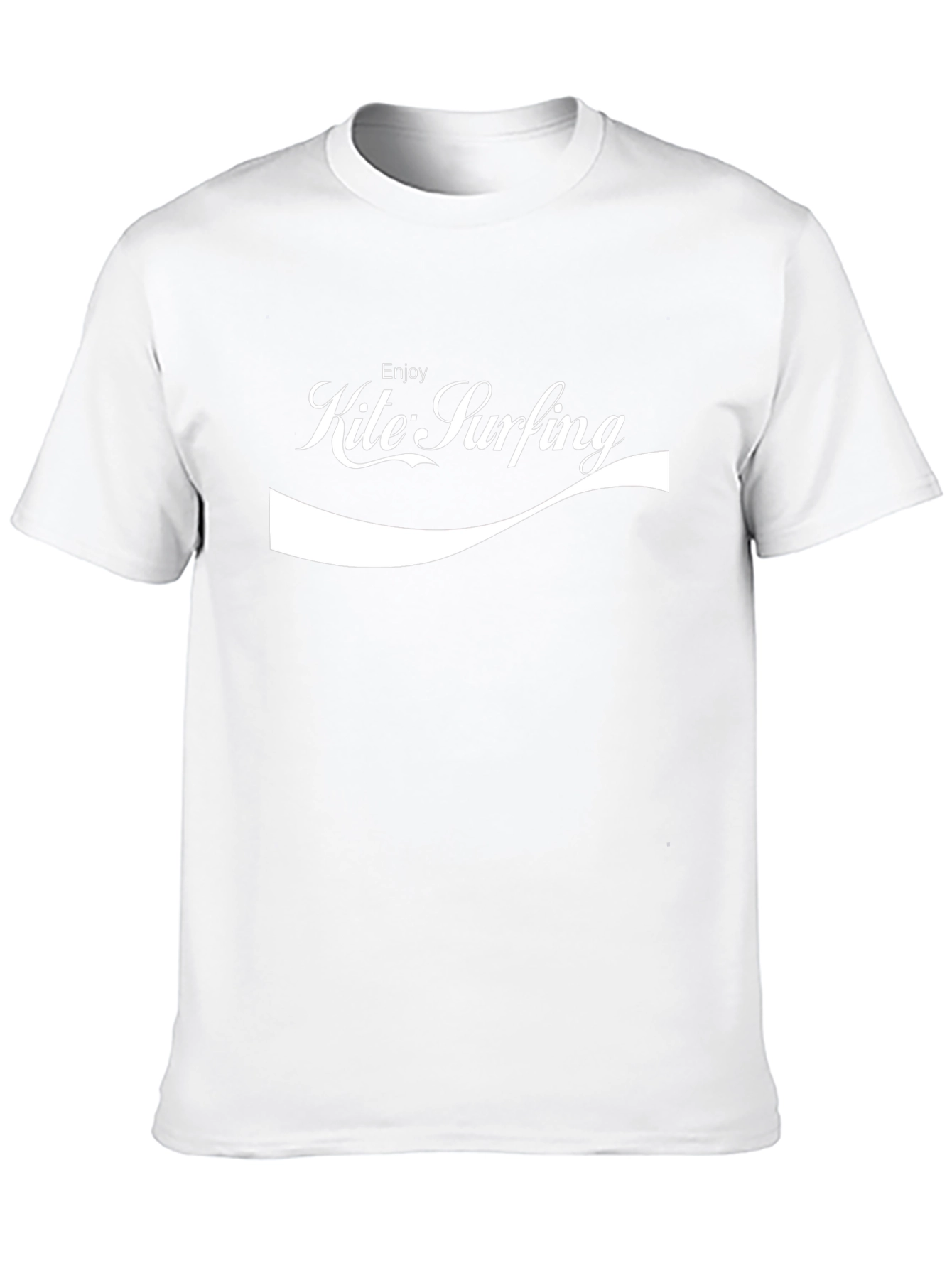 Camiseta Negra Enjoy Kite Surfing