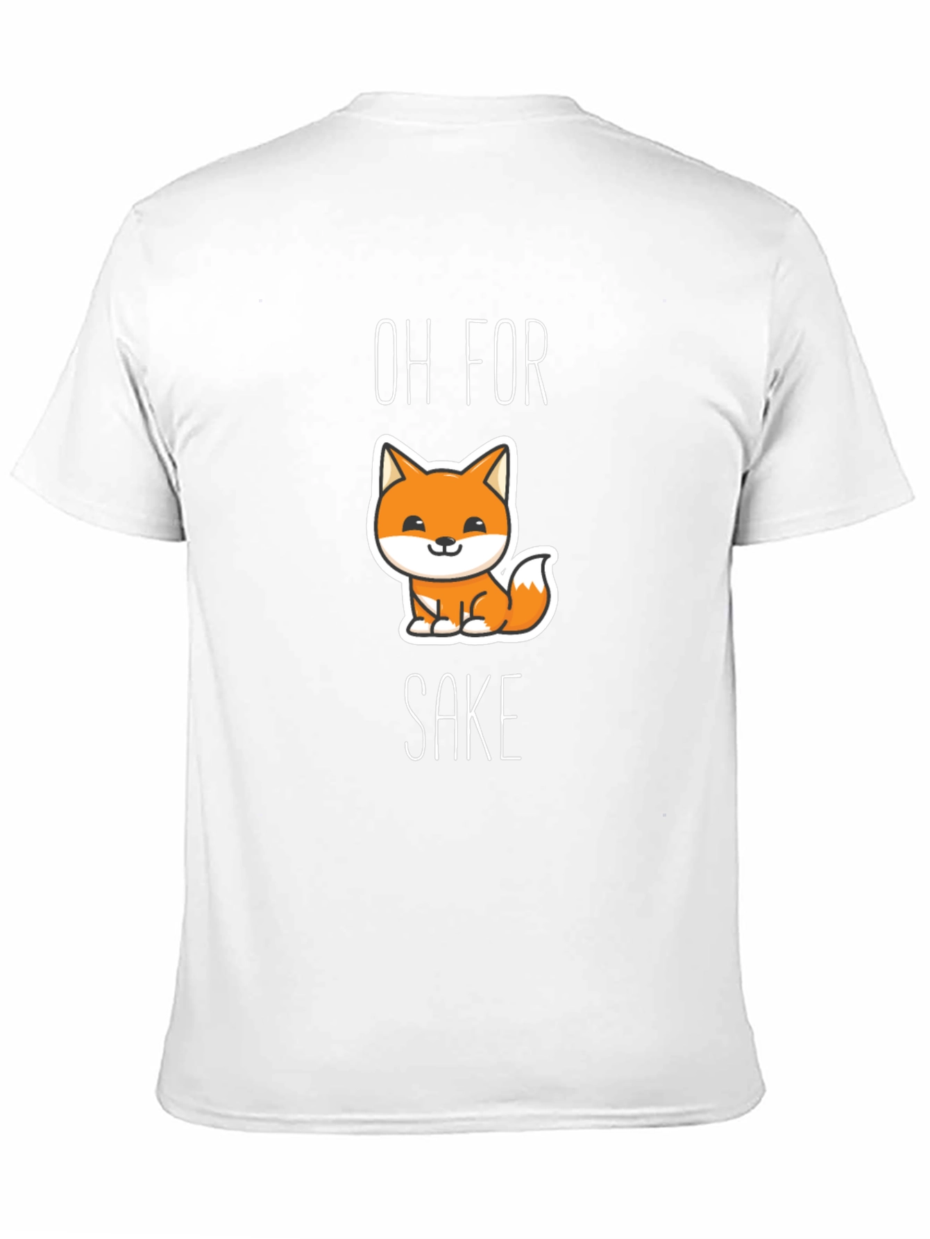 Camiseta Negra Oh For Fox Sake