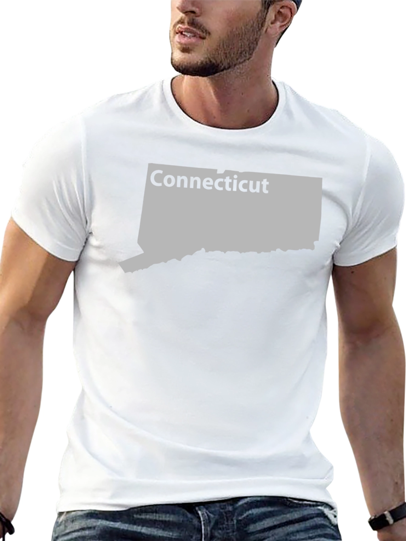 Camiseta Negra Connecticut