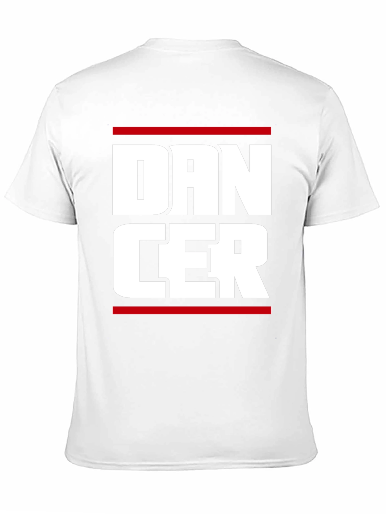 Camiseta Negra con Diseño Dancer