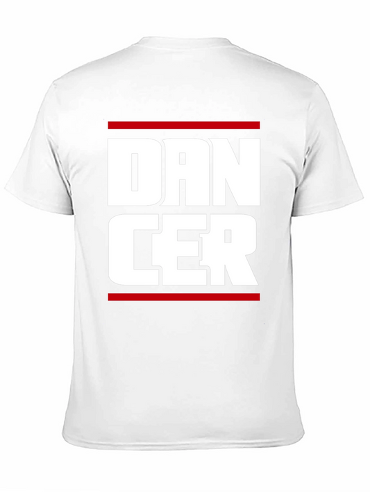 Camiseta Negra con Diseño Dancer