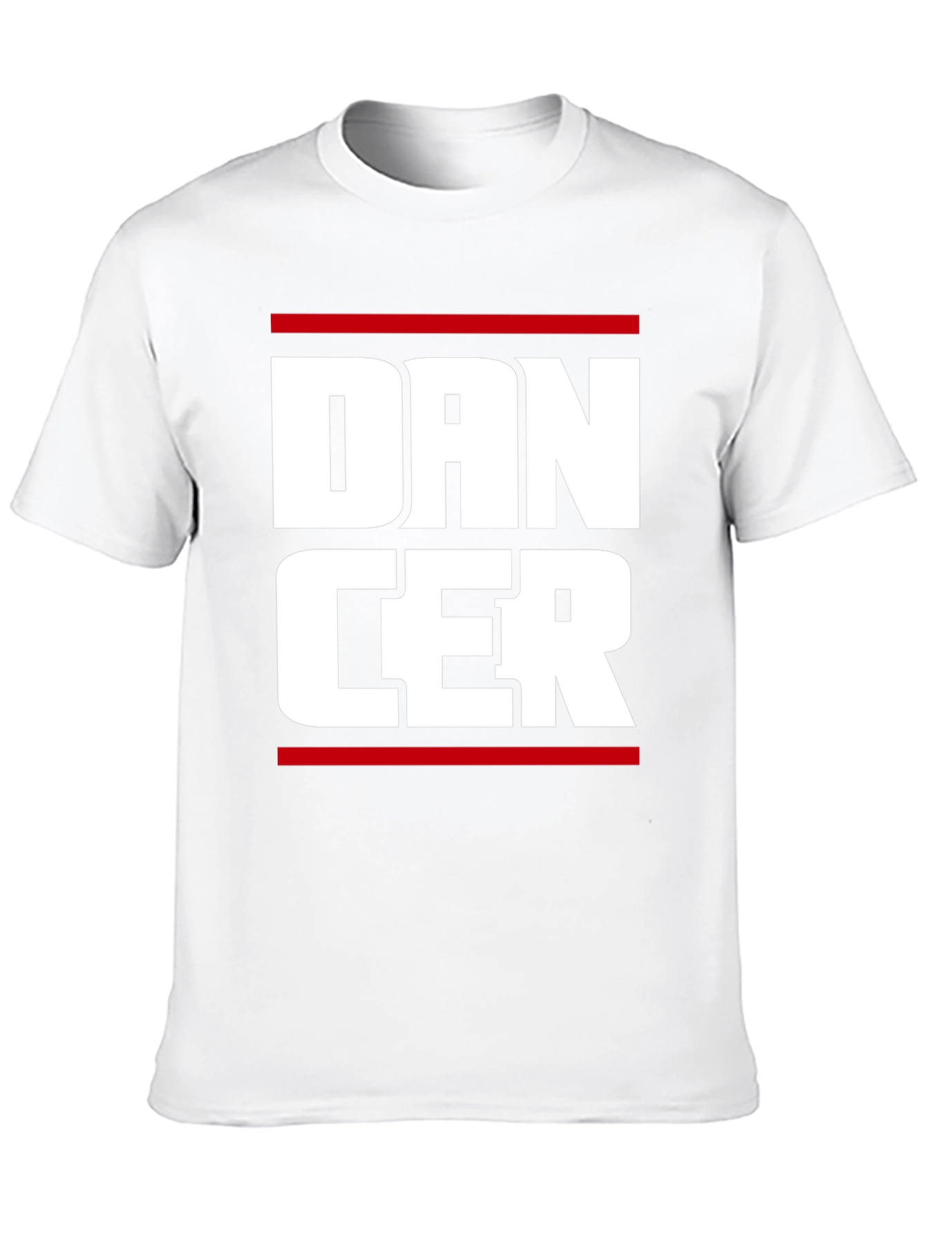 Camiseta Negra con Diseño Dancer