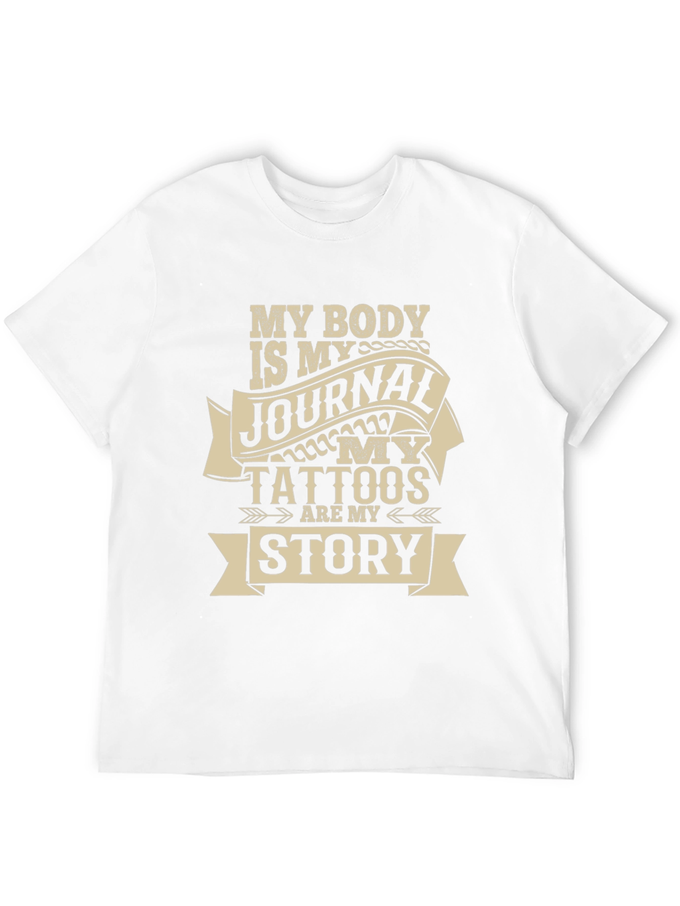 Camiseta Negra My Body Is My Journal