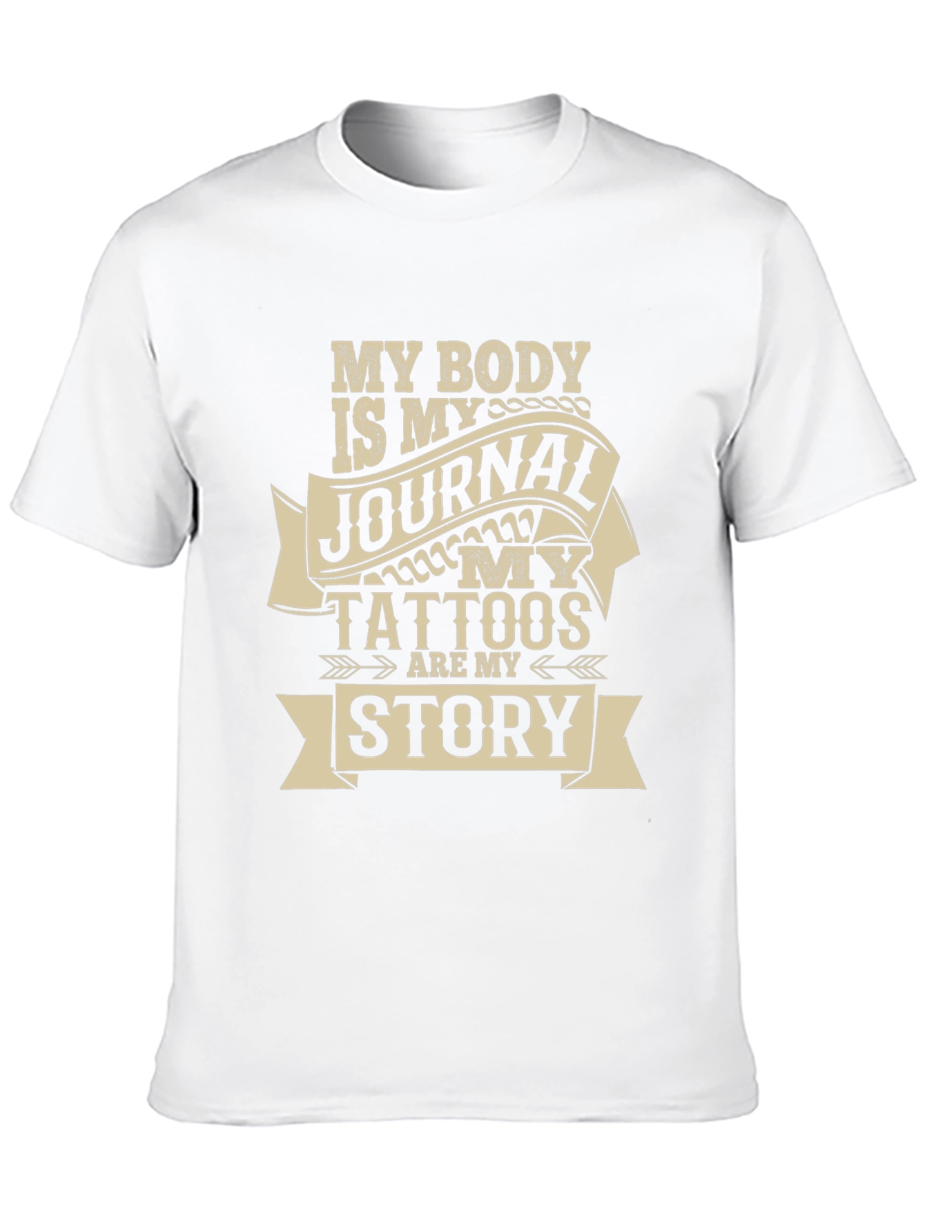 Camiseta Negra My Body Is My Journal