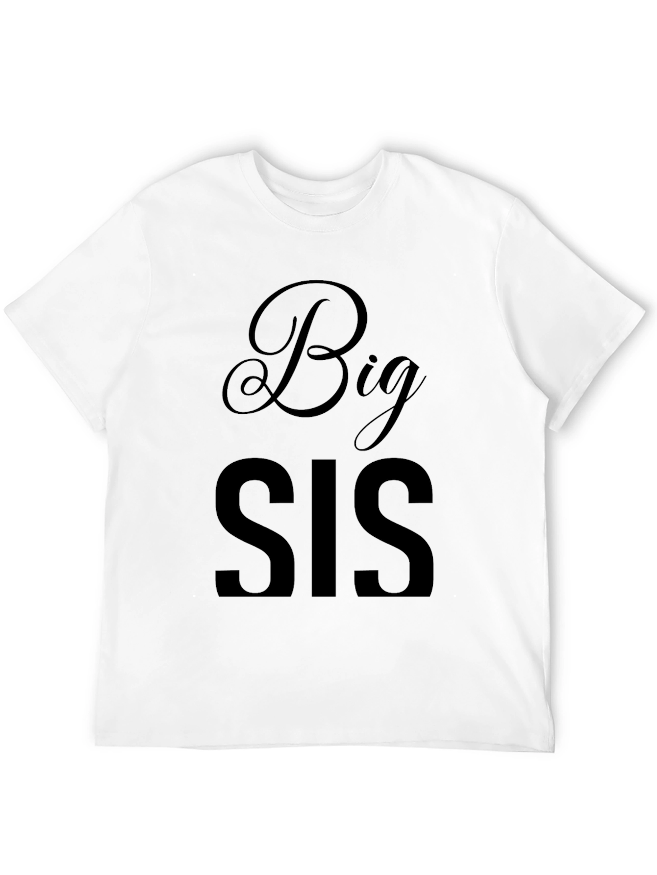 Camiseta Negra Big Sis