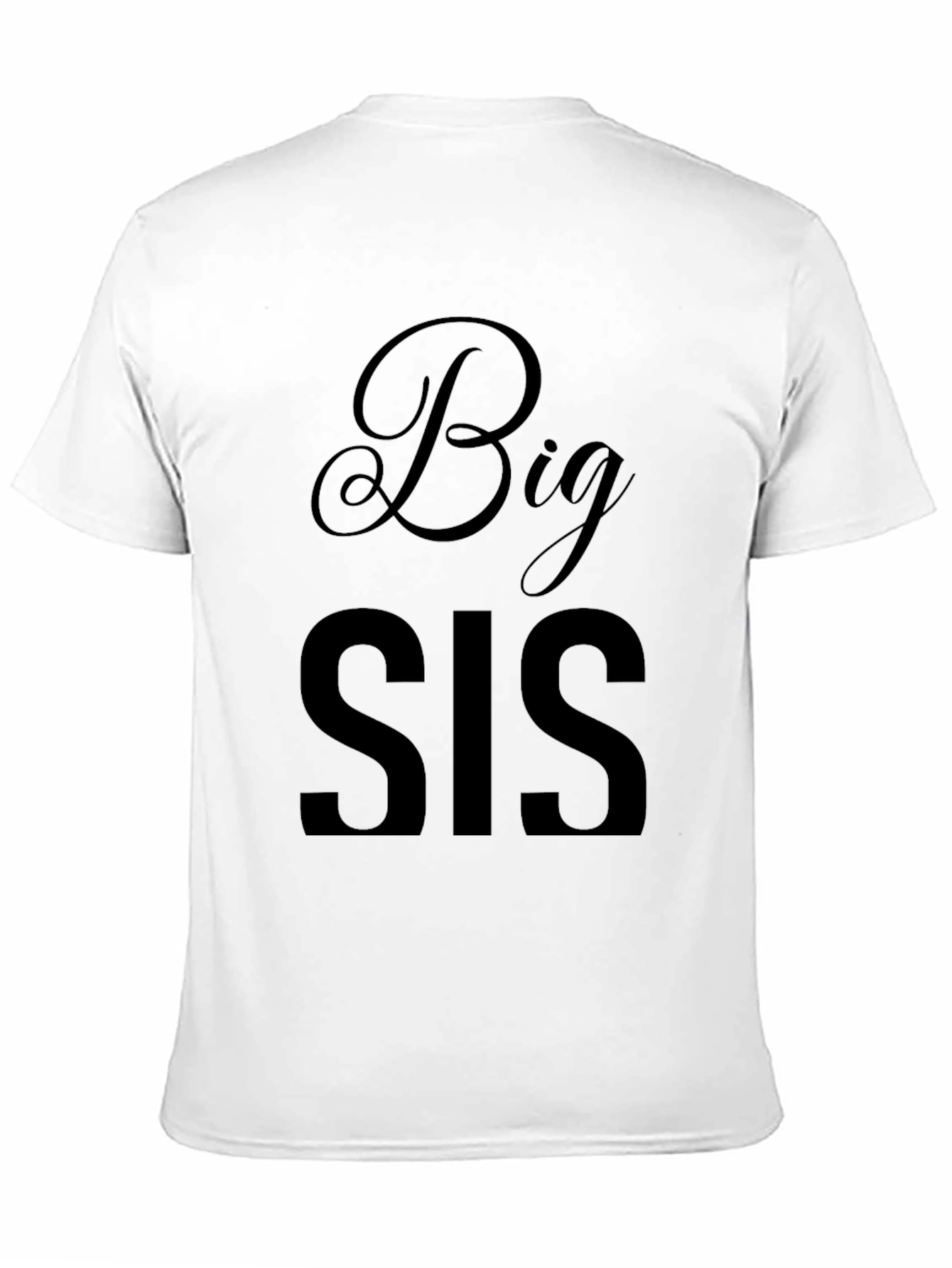 Camiseta Negra Big Sis