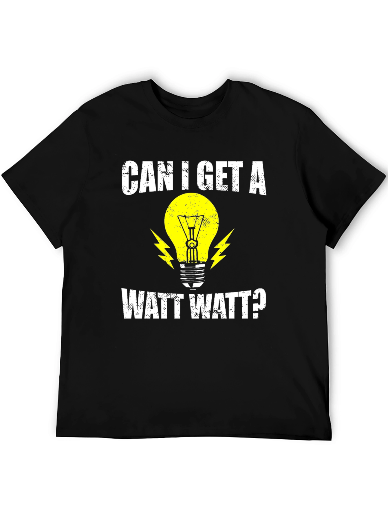 Camiseta Negra Eléctrica: ¿Puedo Obtener Un Watt Watt?