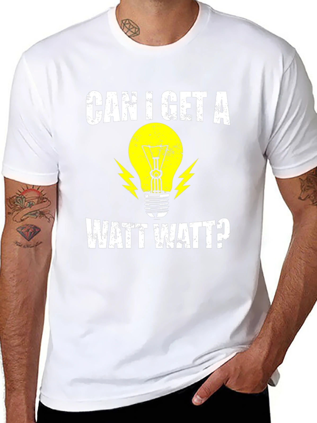 Camiseta Negra Eléctrica: ¿Puedo Obtener Un Watt Watt?