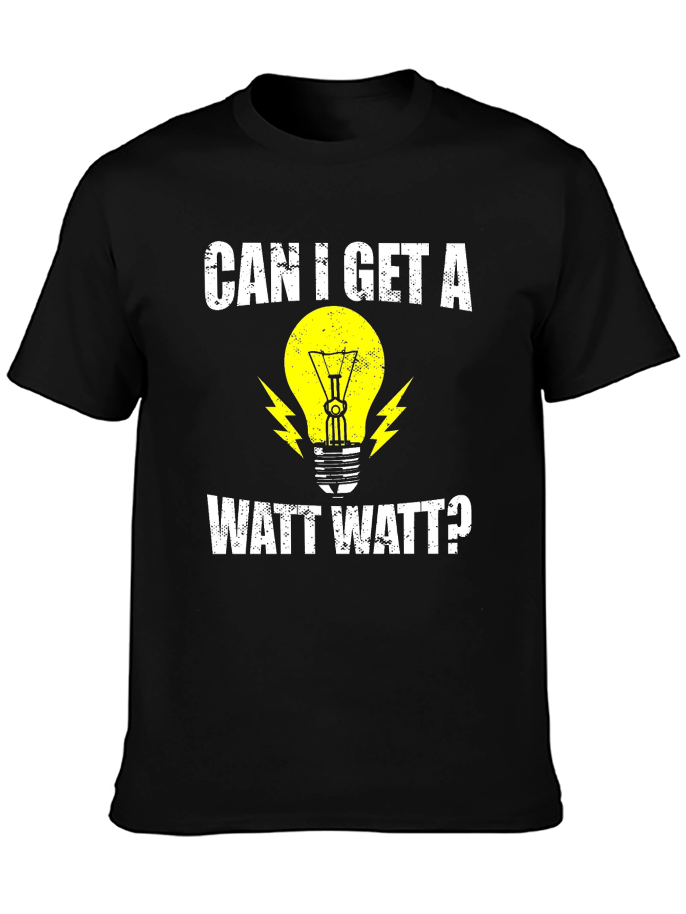 Camiseta Negra Eléctrica: ¿Puedo Obtener Un Watt Watt?