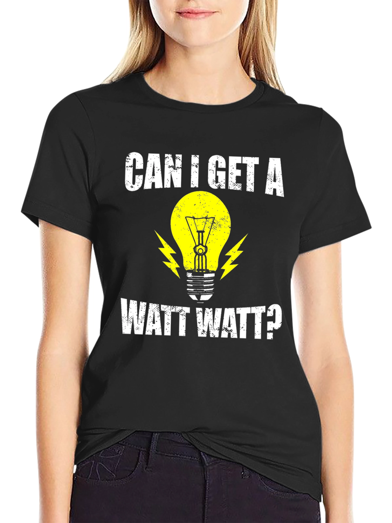 Camiseta Negra Eléctrica: ¿Puedo Obtener Un Watt Watt?